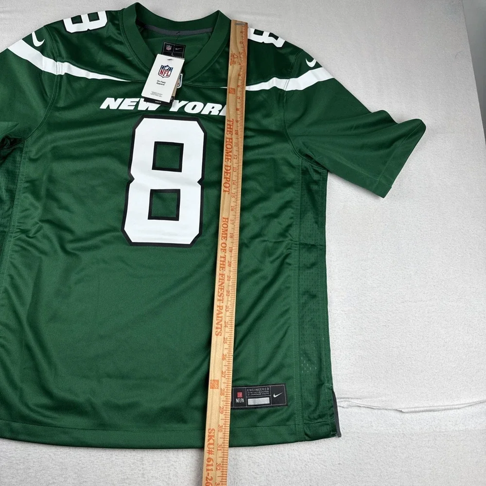 New!  Aaron Rodgers New York Jets Mens Nike On Field Jersey Large Green
